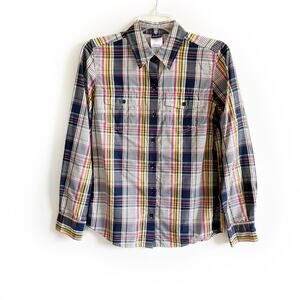 Patagonia Plaid WorkWear Long Sleeve Button Down Shirt